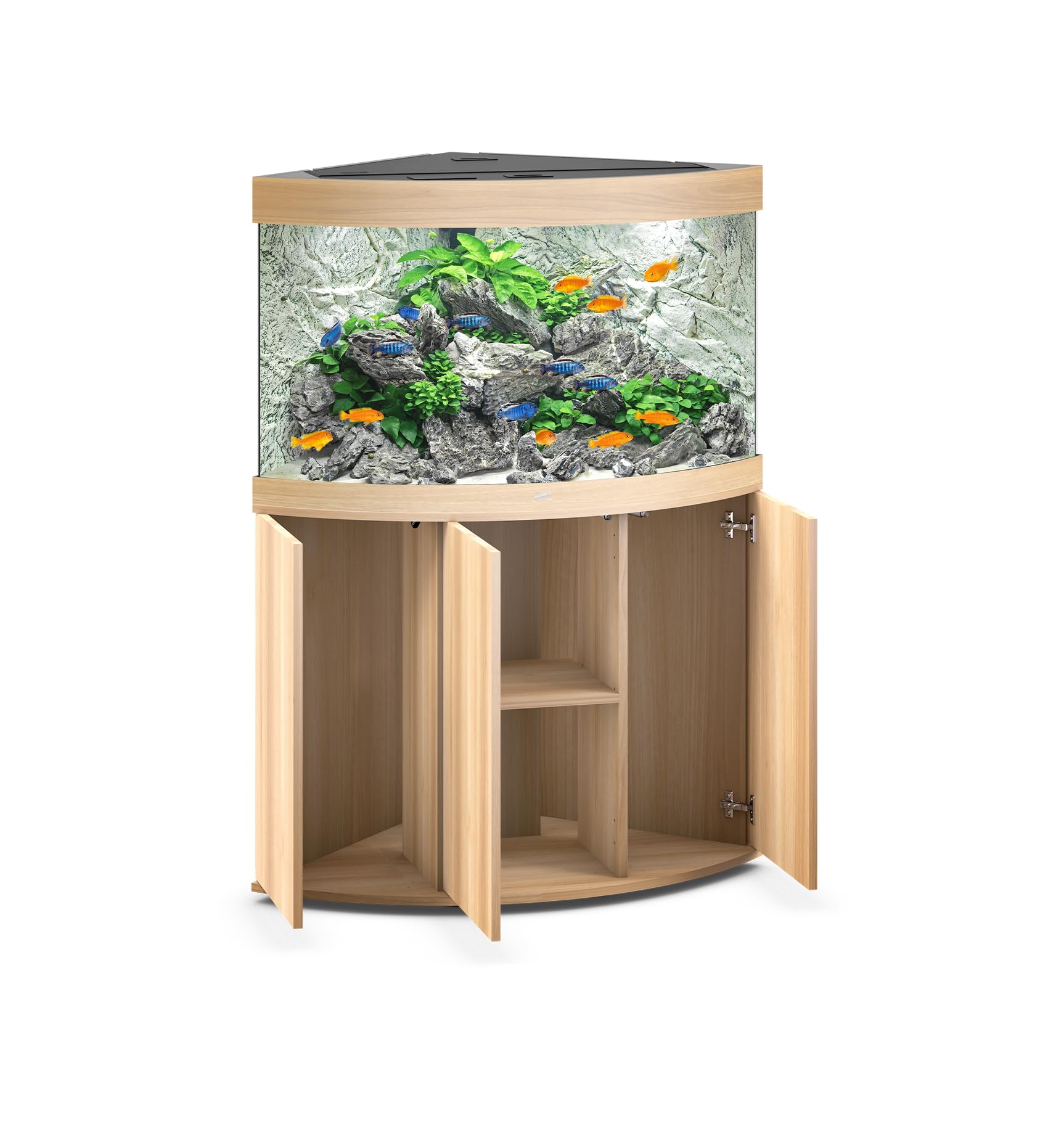 juwel-aquarium-trigon-190-led-eck-komplettaquarium-mit-sbx-unterschrank-helles-h image 4