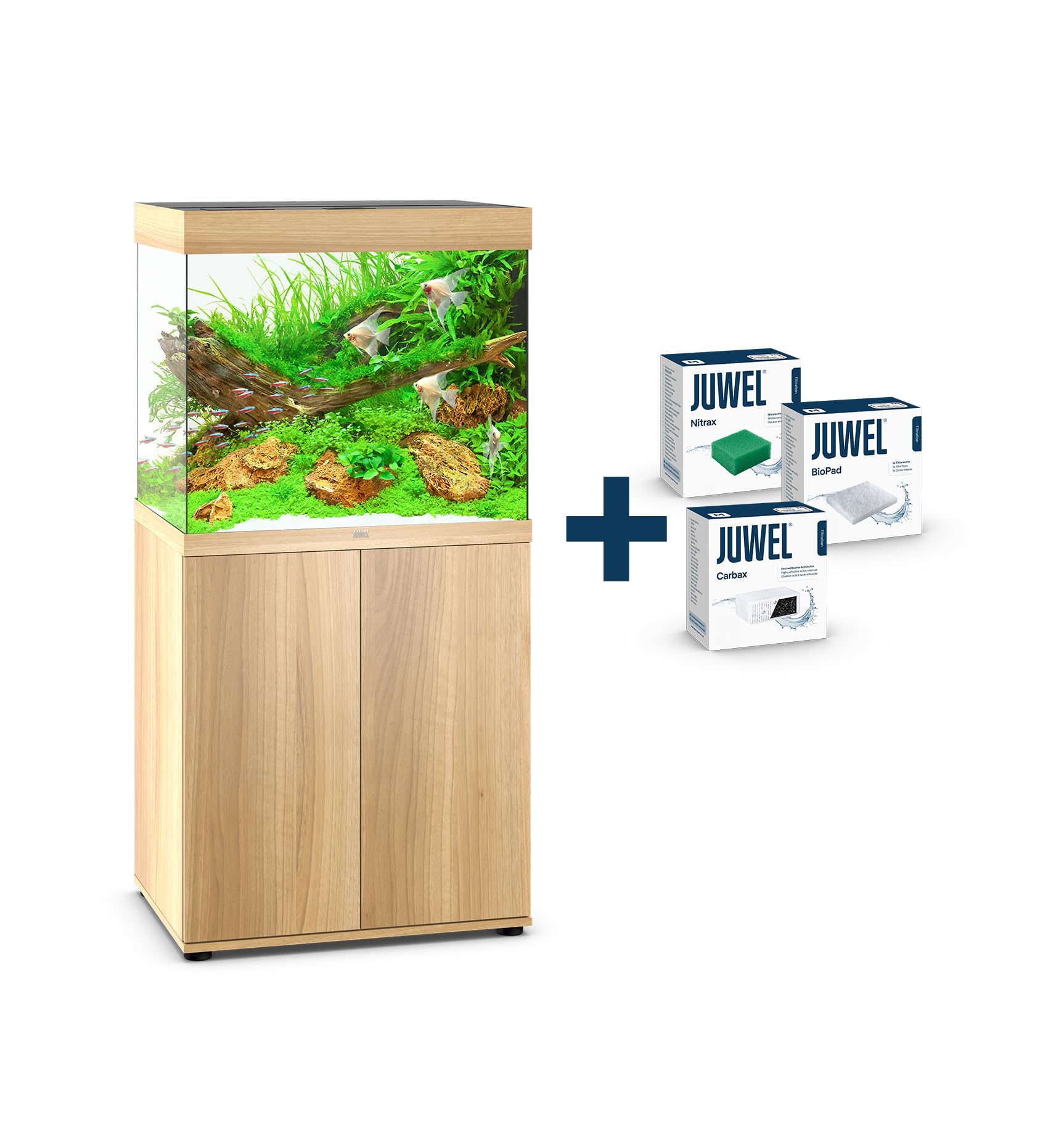 juwel-aquarium-lido-200-led-komplettaquarium-mit-sbx-unterschrank-200-liter-hell image 2