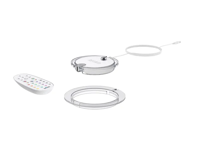biorb-licht-mcr-klein-wei-led-beleuchtung-mit-fernbedienung-16-farben image 1