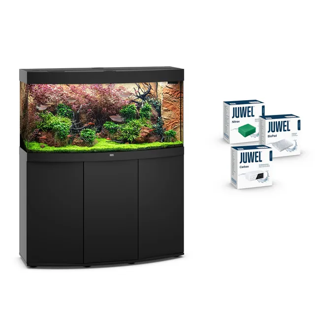 juwel-aquarium-vision-260-led-komplettaquarium-mit-sbx-unterschrank-schwarz-prem image 1