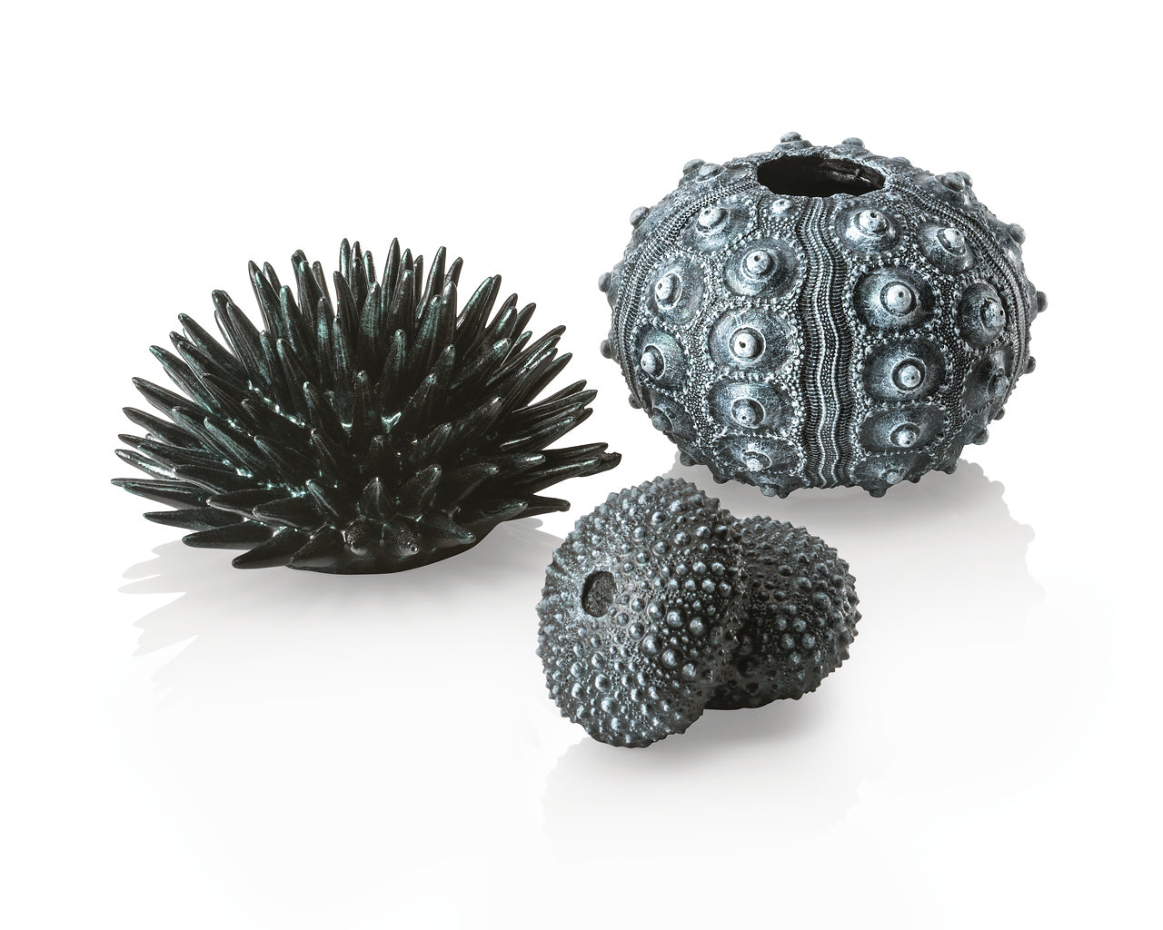 biorb-seeigel-set-schwarz-aquarium-deko-ornament image 1
