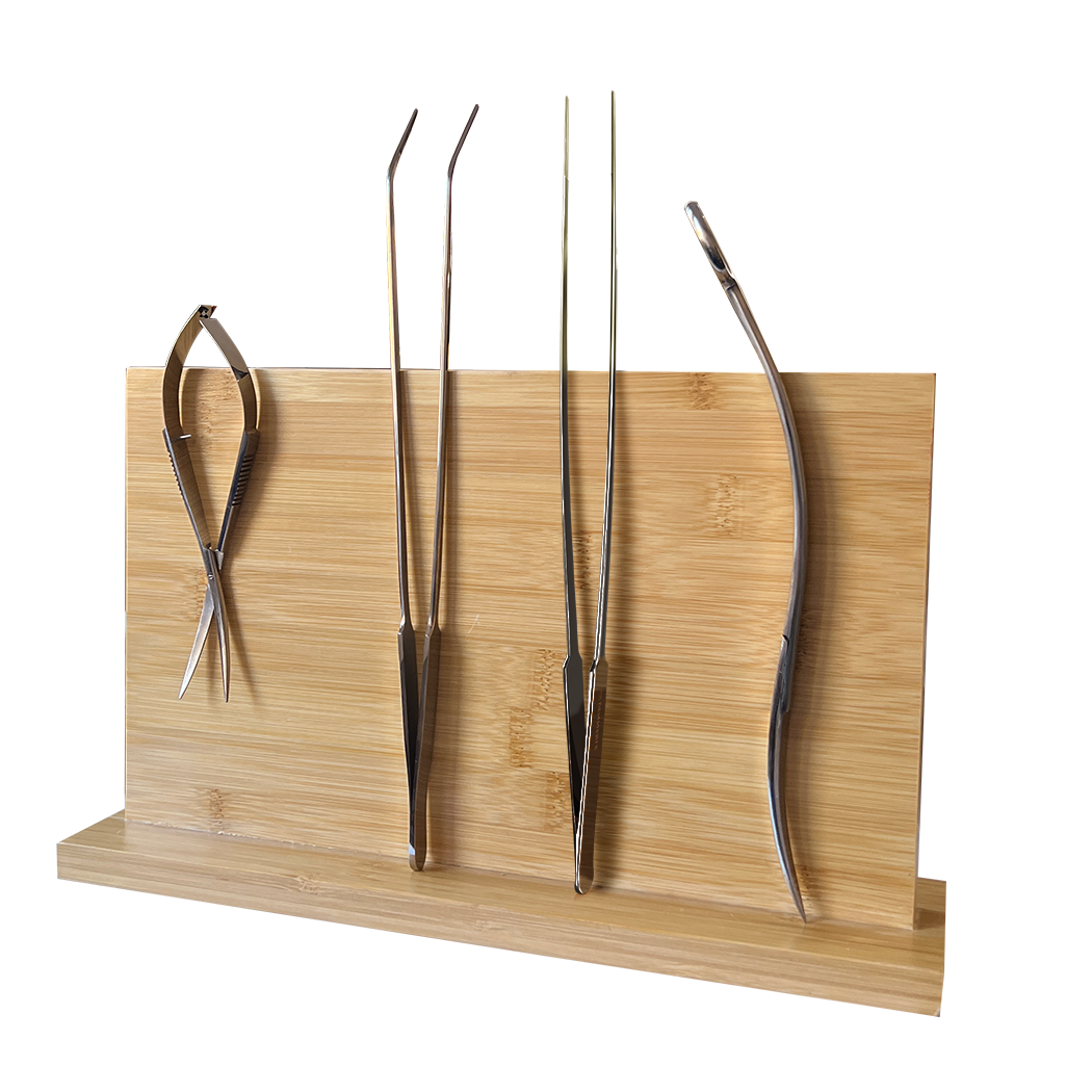 dennerle-magnethalter-set-nano-aquascaping-werkzeugset-5-teilig-aus-holz image 1