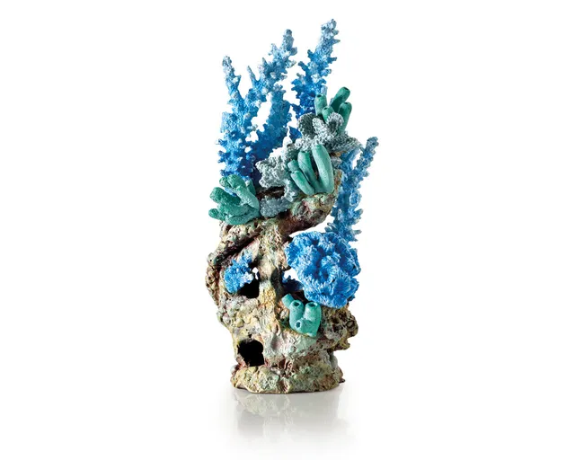 biorb-korallenriff-ornament-blau-aquariendekoration image 1