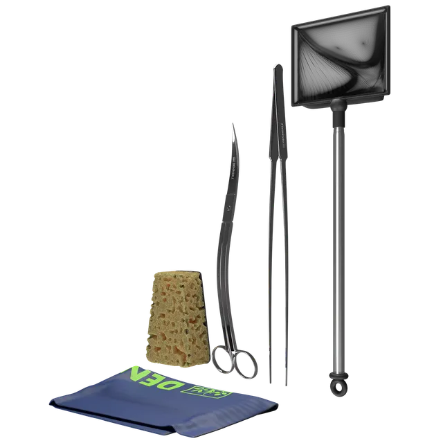 dennerle-aquarium-care-set-aquascaping-pflegeset-schere-pinzette image 1