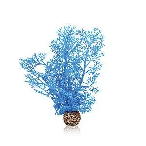 biorb-hornkoralle-s-blau-aquarium-pflanze-klein-mit-gewicht image 1