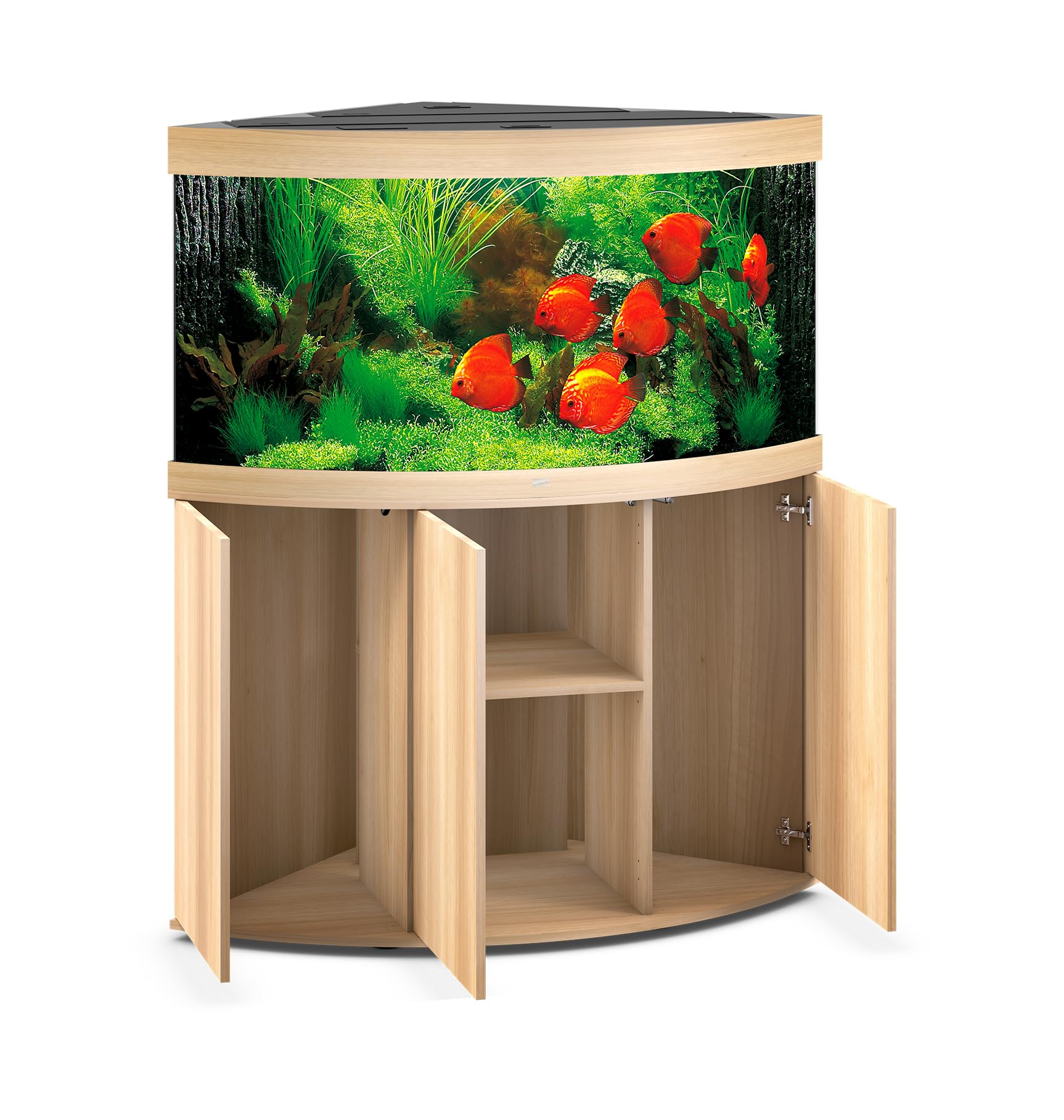 juwel-aquarium-trigon-350-led-komplettaquarium-mit-sbx-unterschrank-helles-holz- image 4