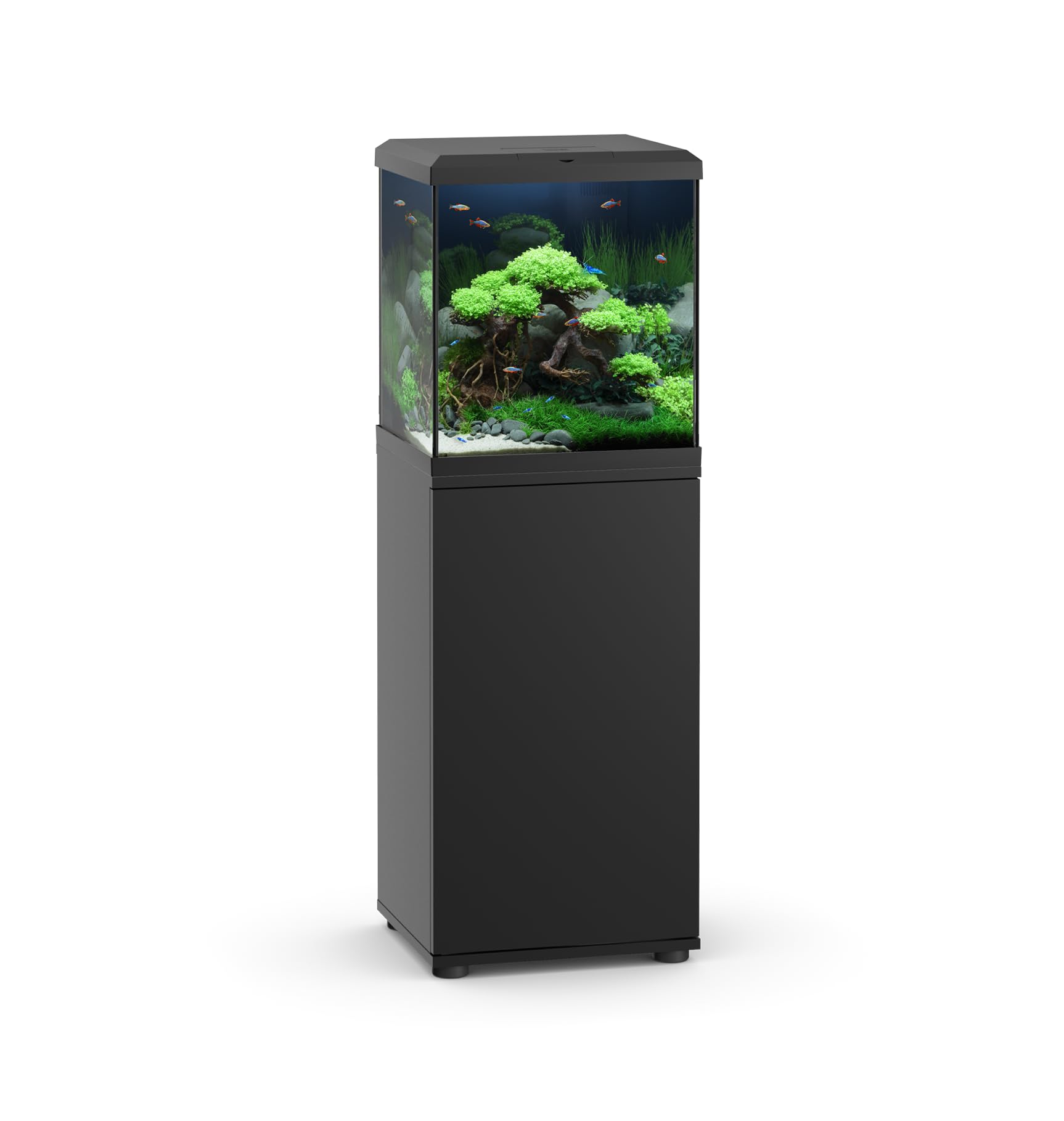 juwel-aquarium-vio-cube-54-komplettaquarium-schwarz-mit-unterschrank-sbx-premium image 4
