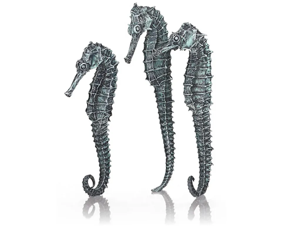 biorb-seepferdchen-3er-set-schwarz-aquarium-ornament image 1