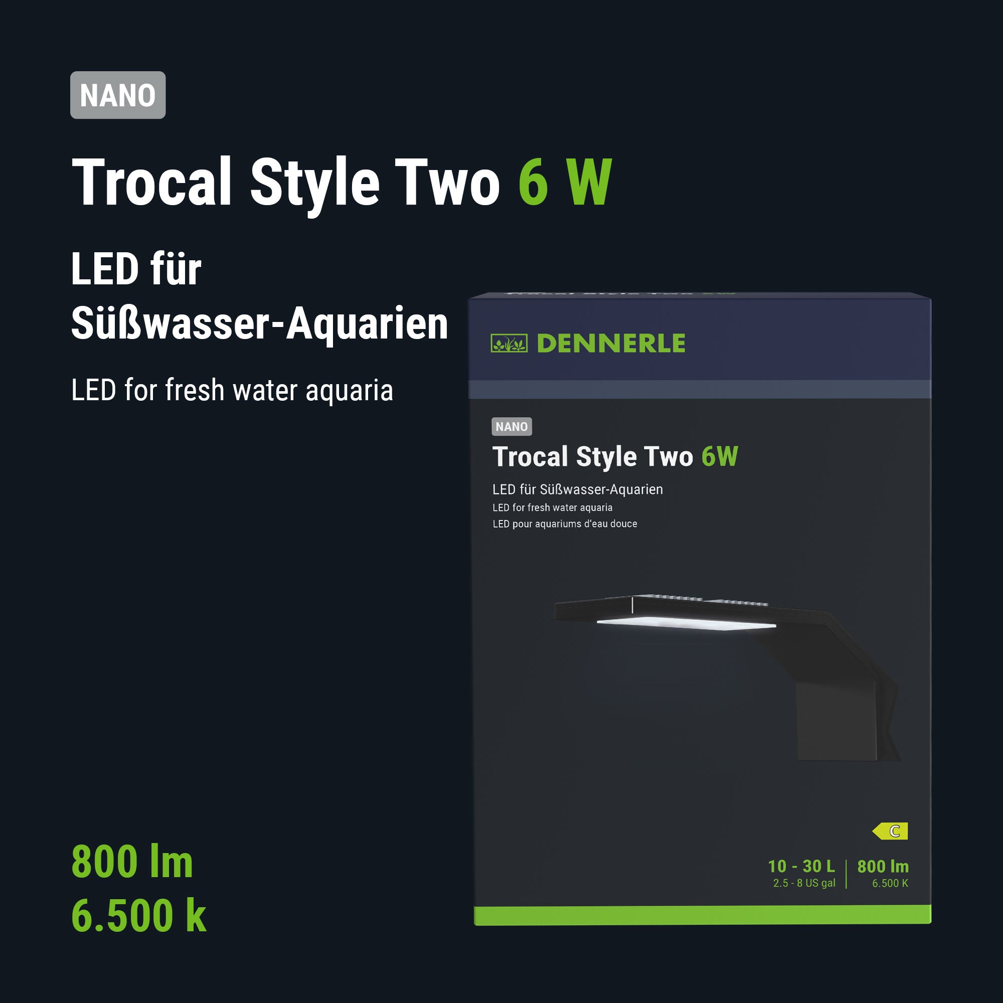 dennerle-trocal-style-two-led-aquarienbeleuchtung-6w-8w image 2