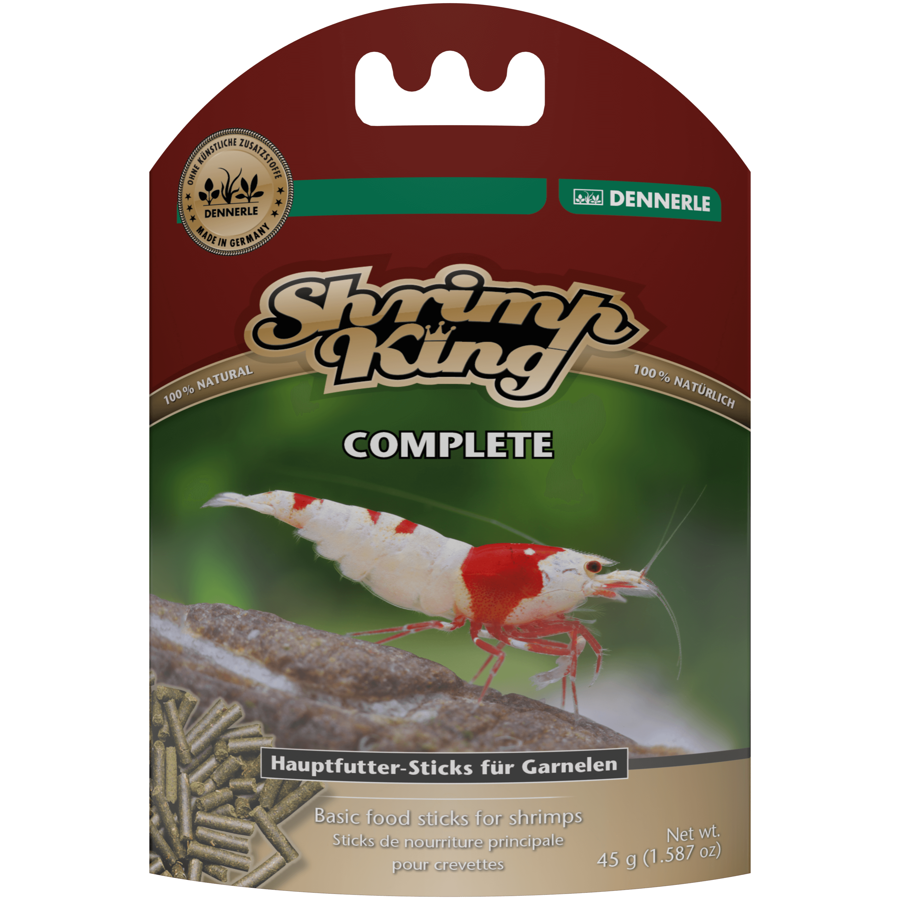 dennerle-shrimp-king-complete-garnelen-hauptfutter-sticks image 1
