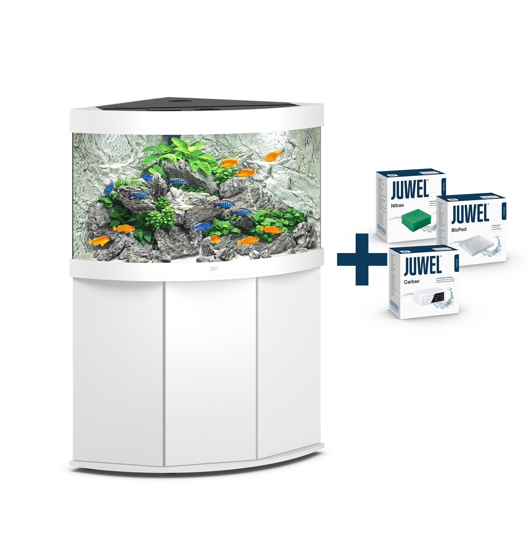 juwel-aquarium-trigon-190-led-komplettaquarium-mit-sbx-unterschrank-wei-premium- image 2