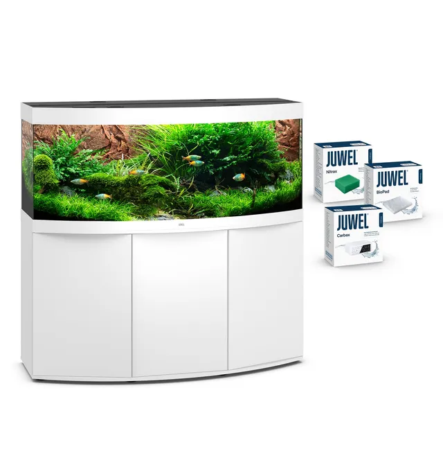 juwel-aquarium-vision-450-led-komplettaquarium-mit-sbx-unterschrank-wei-premium- image 1