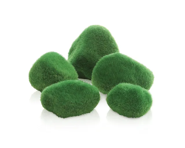 biorb-kieselstein-set-moosbewachsen-aquarium-deko-5er-set image 1