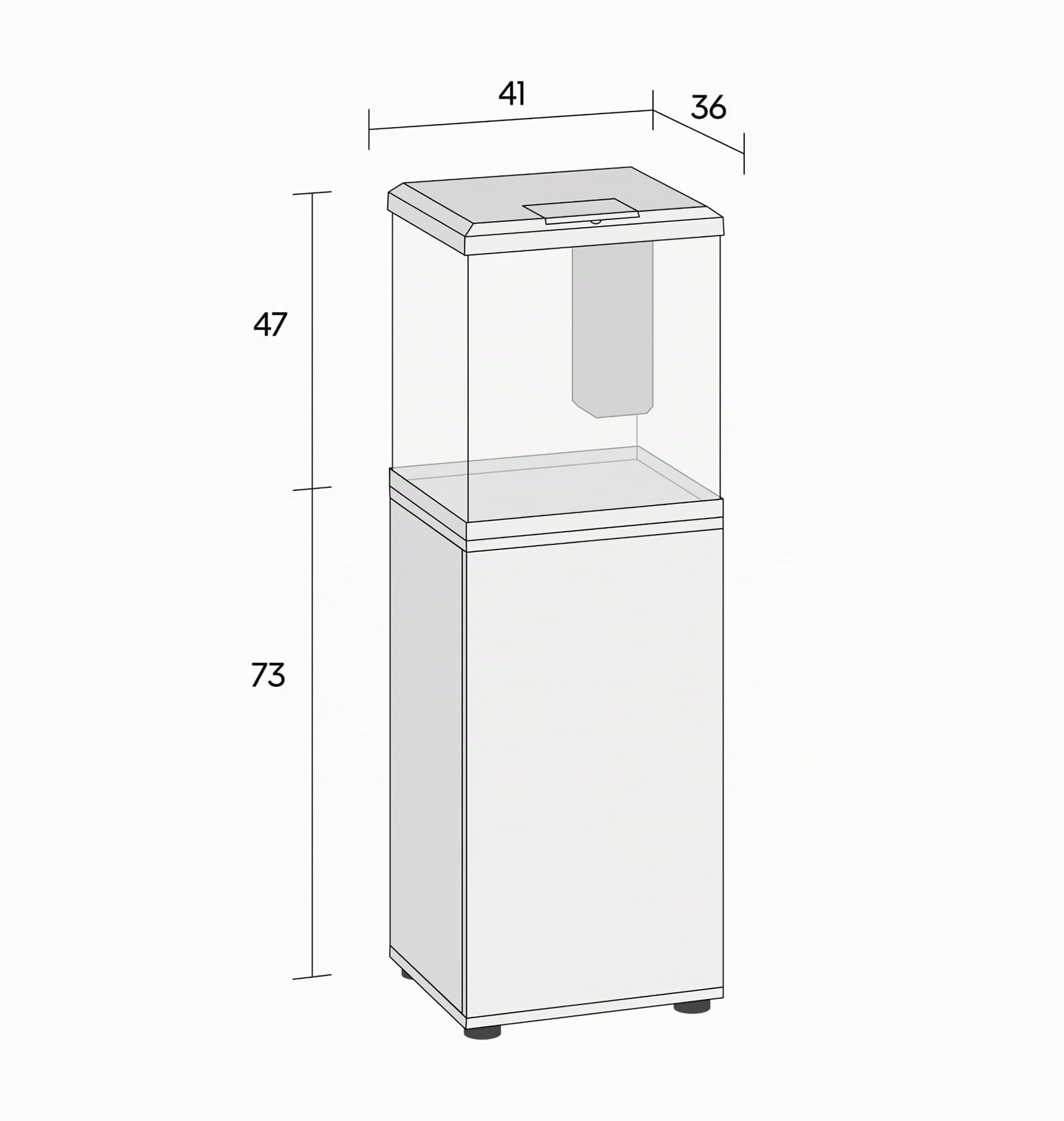 juwel-aquarium-vio-cube-54-komplettaquarium-schwarz-mit-unterschrank-sbx-premium image 6