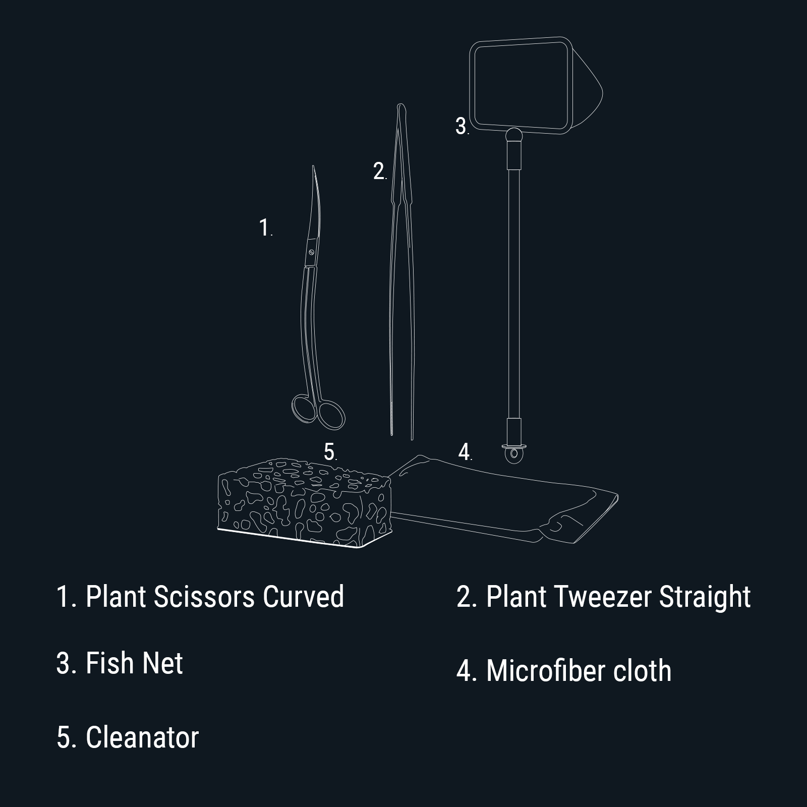 dennerle-aquarium-care-set-aquascaping-pflegeset-schere-pinzette image 4