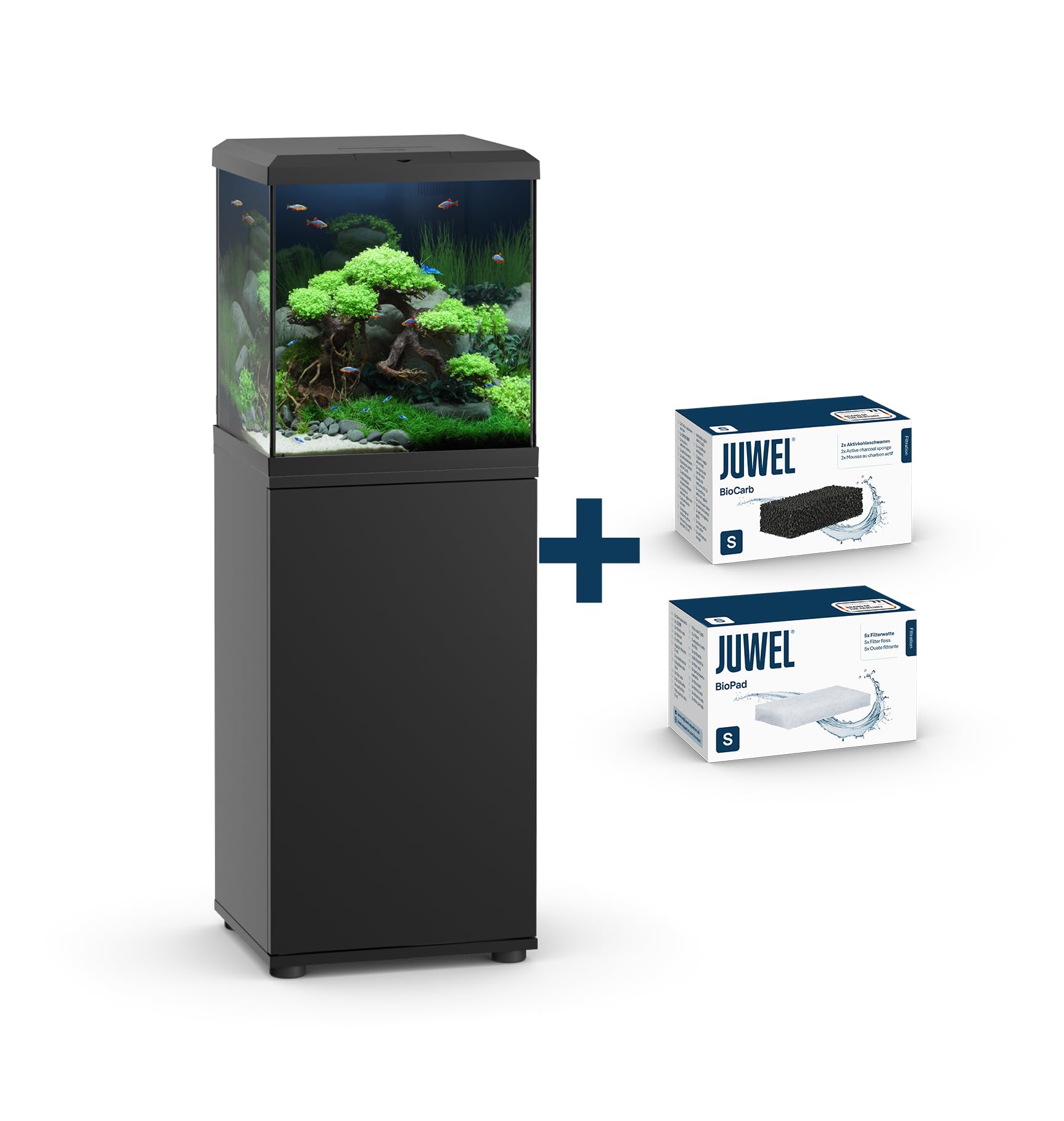 juwel-aquarium-vio-cube-54-komplettaquarium-schwarz-mit-unterschrank-sbx-premium image 3