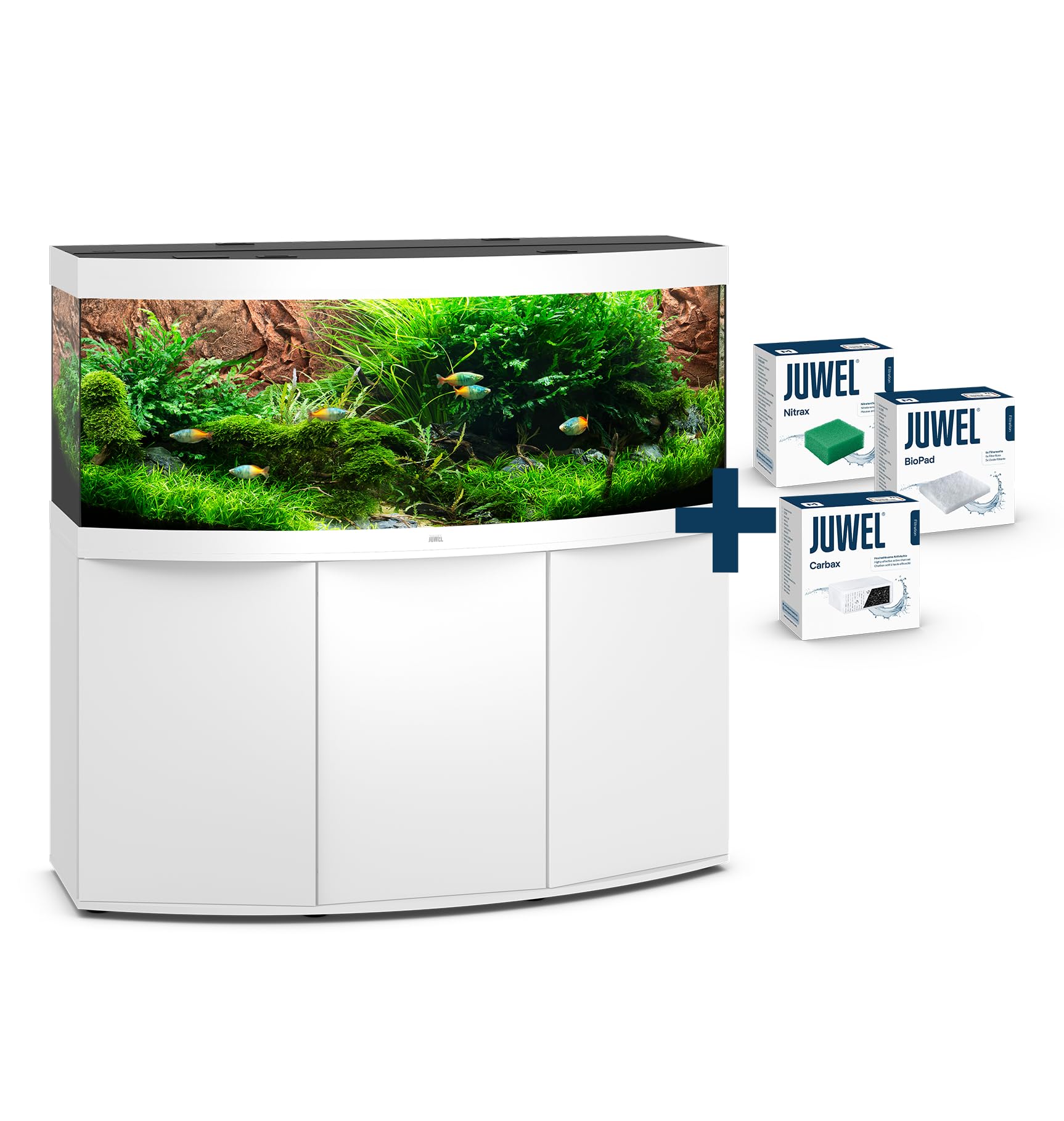 juwel-aquarium-vision-450-led-komplettaquarium-mit-sbx-unterschrank-wei-premium- image 2