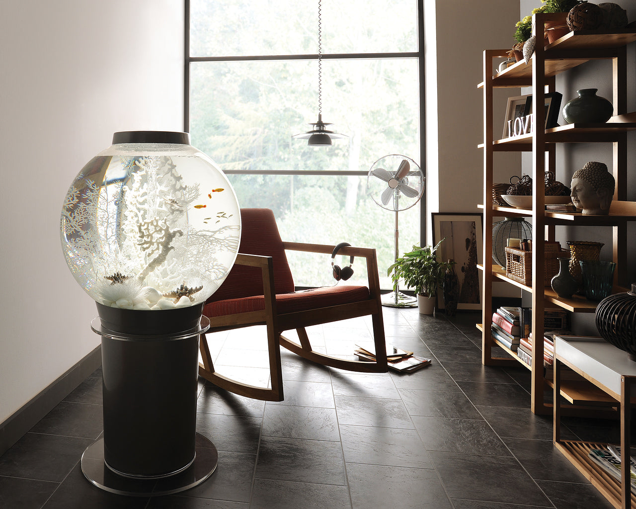 biorb-classic-105-mcr-komplettaquarium-105-liter-kugel-aquarium-schwarz image 4