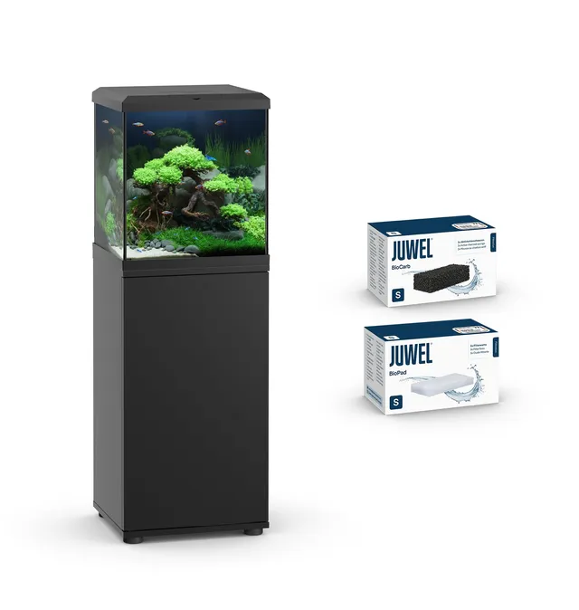 juwel-aquarium-vio-cube-54-komplettaquarium-schwarz-mit-unterschrank-sbx-premium image 1