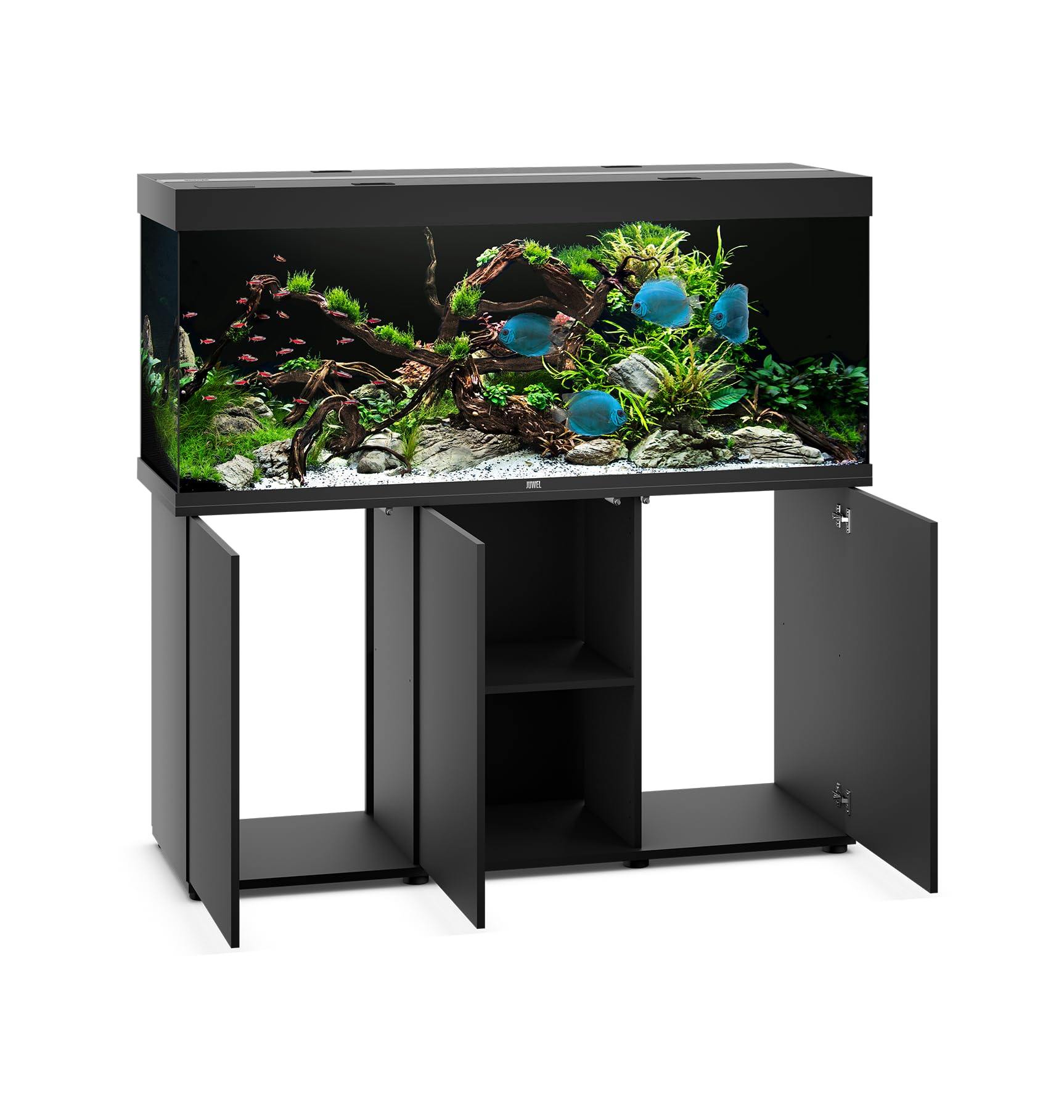 juwel-aquarium-rio-450-led-komplettaquarium-mit-sbx-unterschrank-450-liter-schwa image 4
