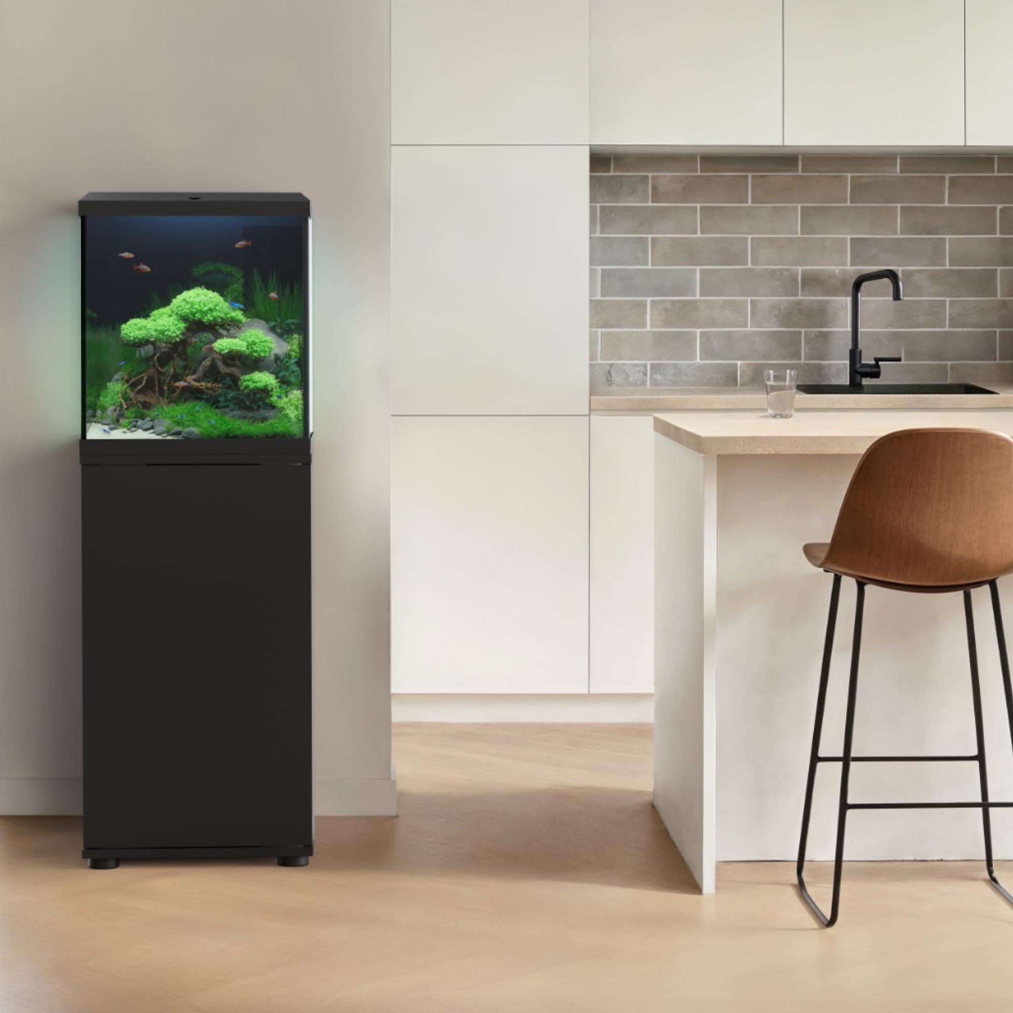 juwel-aquarium-vio-cube-54-komplettaquarium-schwarz-mit-unterschrank-sbx-premium image 2