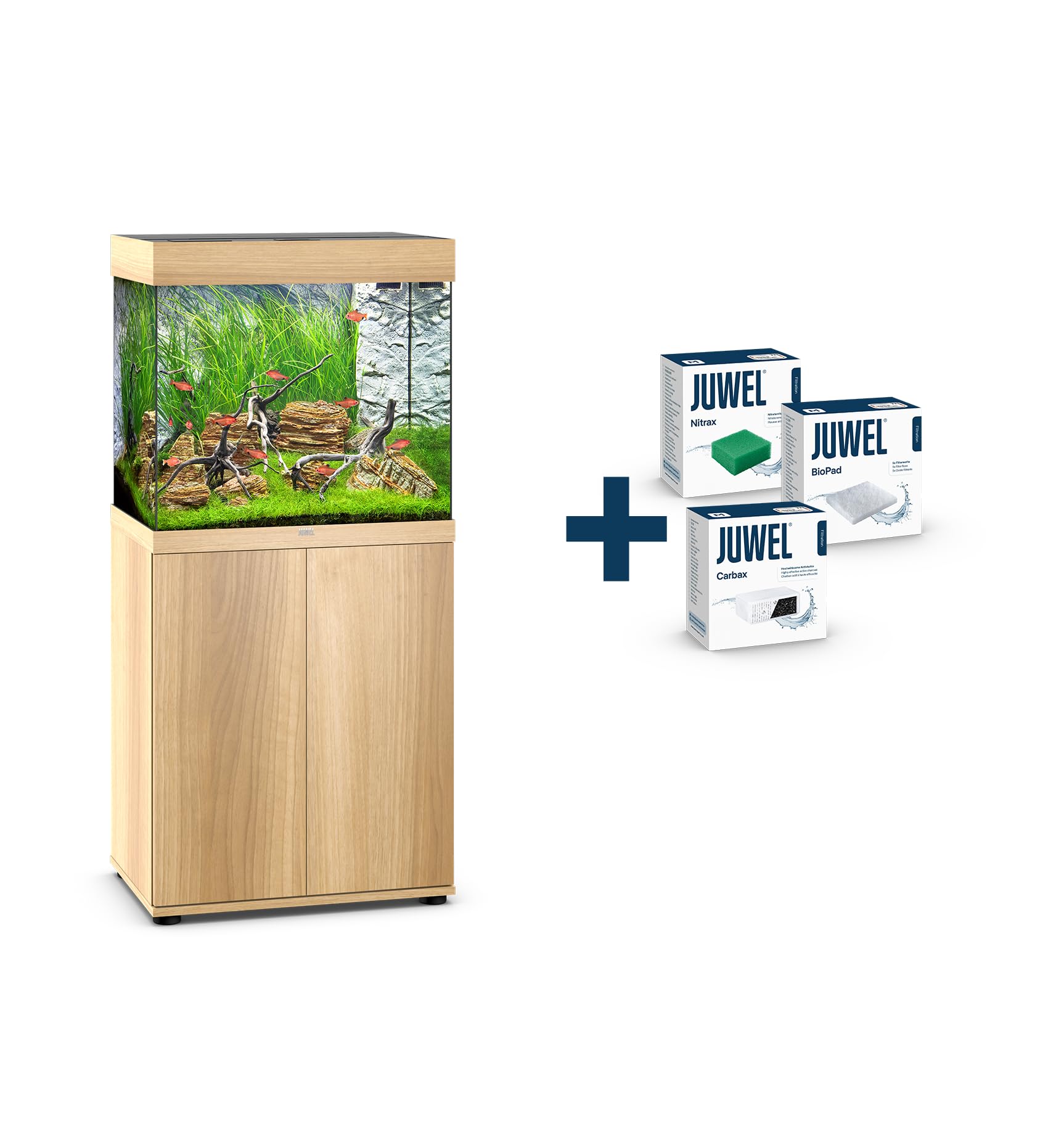 juwel-aquarium-lido-120-led-komplettaquarium-mit-sbx-unterschrank-helles-holz-pr image 2