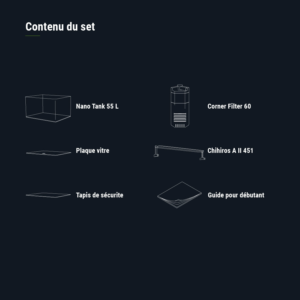 dennerle-nano-tank-plant-pro-komplettaquarium-mit-chihiros-a-ii-led-und-innenfil image 7