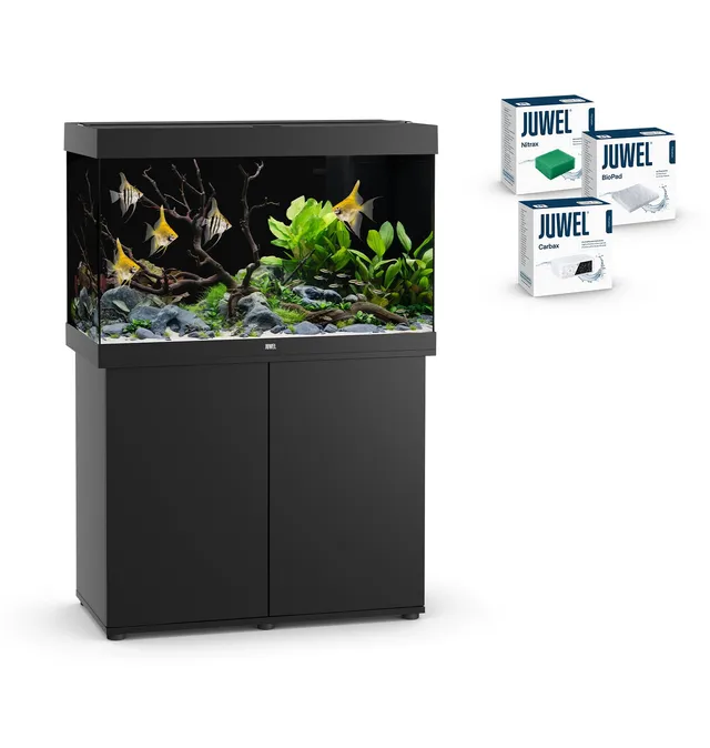 juwel-aquarium-rio-290-led-komplettaquarium-mit-sbx-unterschrank-290-liter-schwa image 1