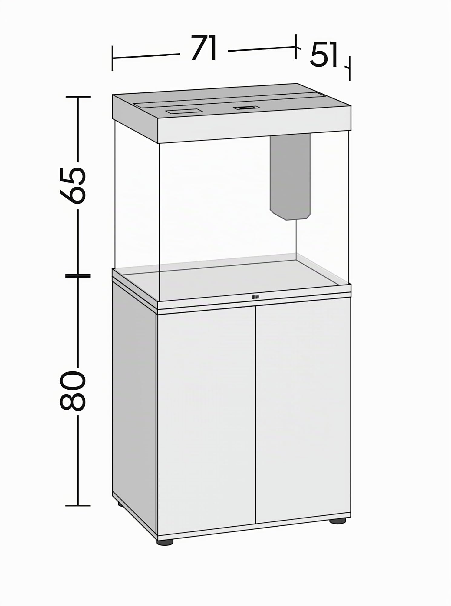 juwel-aquarium-lido-200-led-komplettaquarium-mit-sbx-unterschrank-200-liter-hell image 5